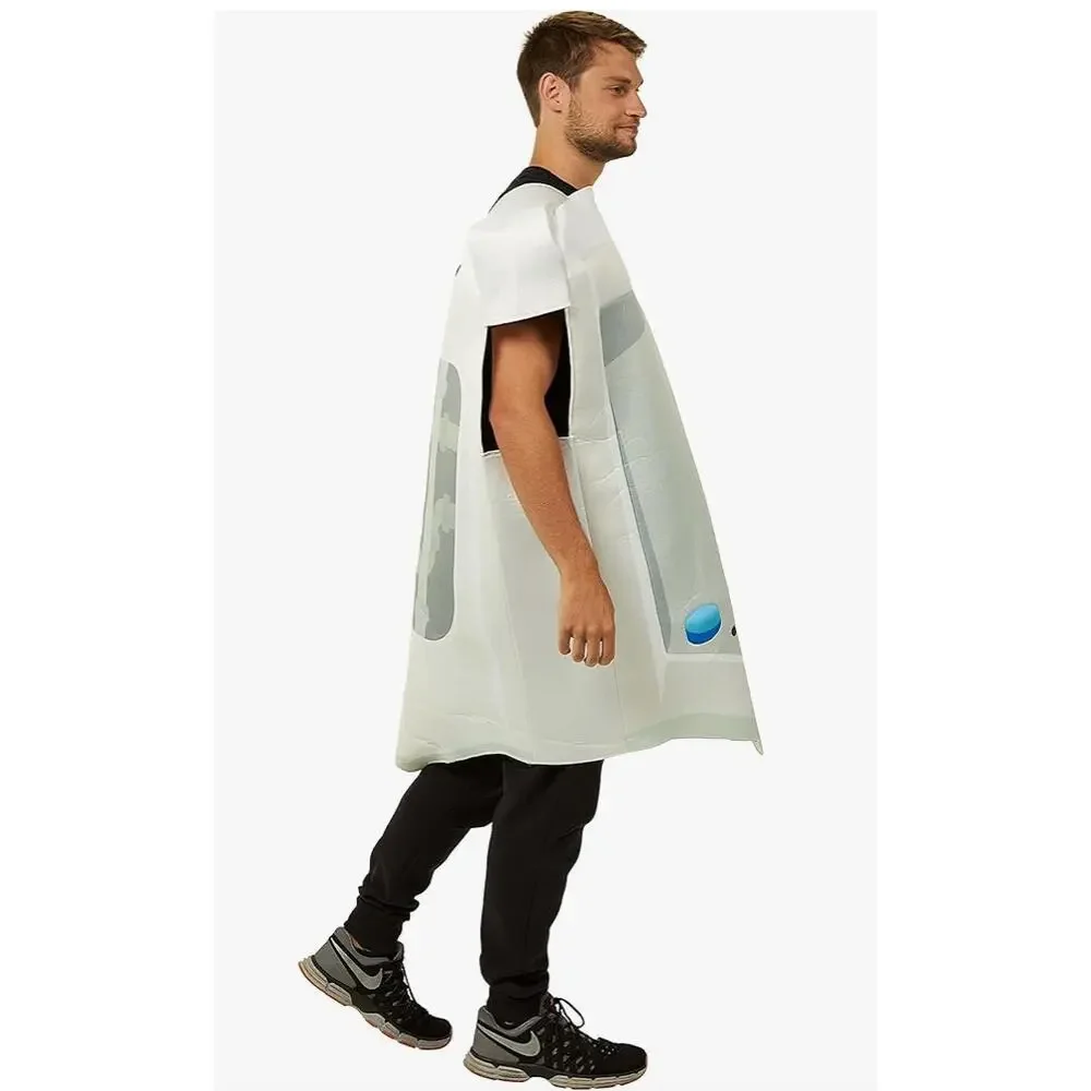 Brand New Hauntlook Adult One Size Lean Mean Latrine Toilet Halloween Costume